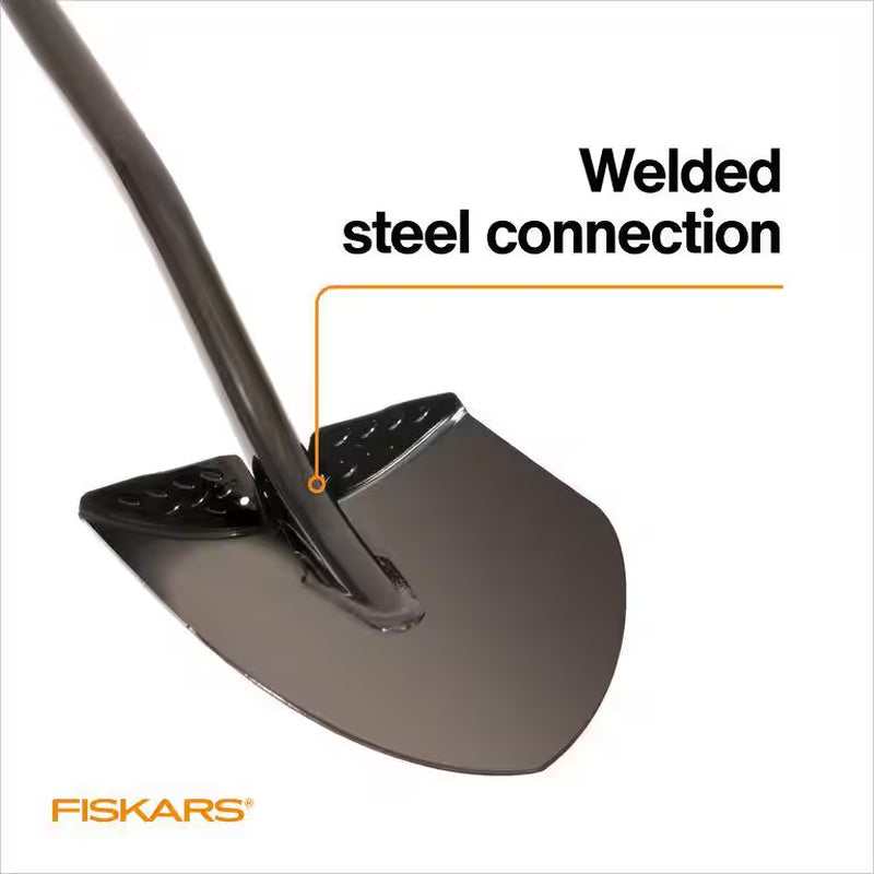 57-Inch Carbon Steel Handle Digging Shovel Set - Pack of 2