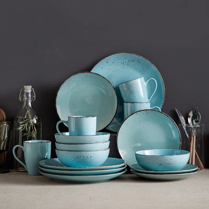 Aagman Dinnerware Set for Four Persons