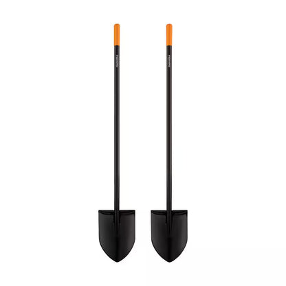 57-Inch Carbon Steel Handle Digging Shovel Set - Pack of 2