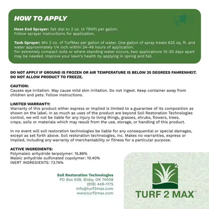 1 Gallon Soil Amendment for Improved Aeration and Soil Restoration