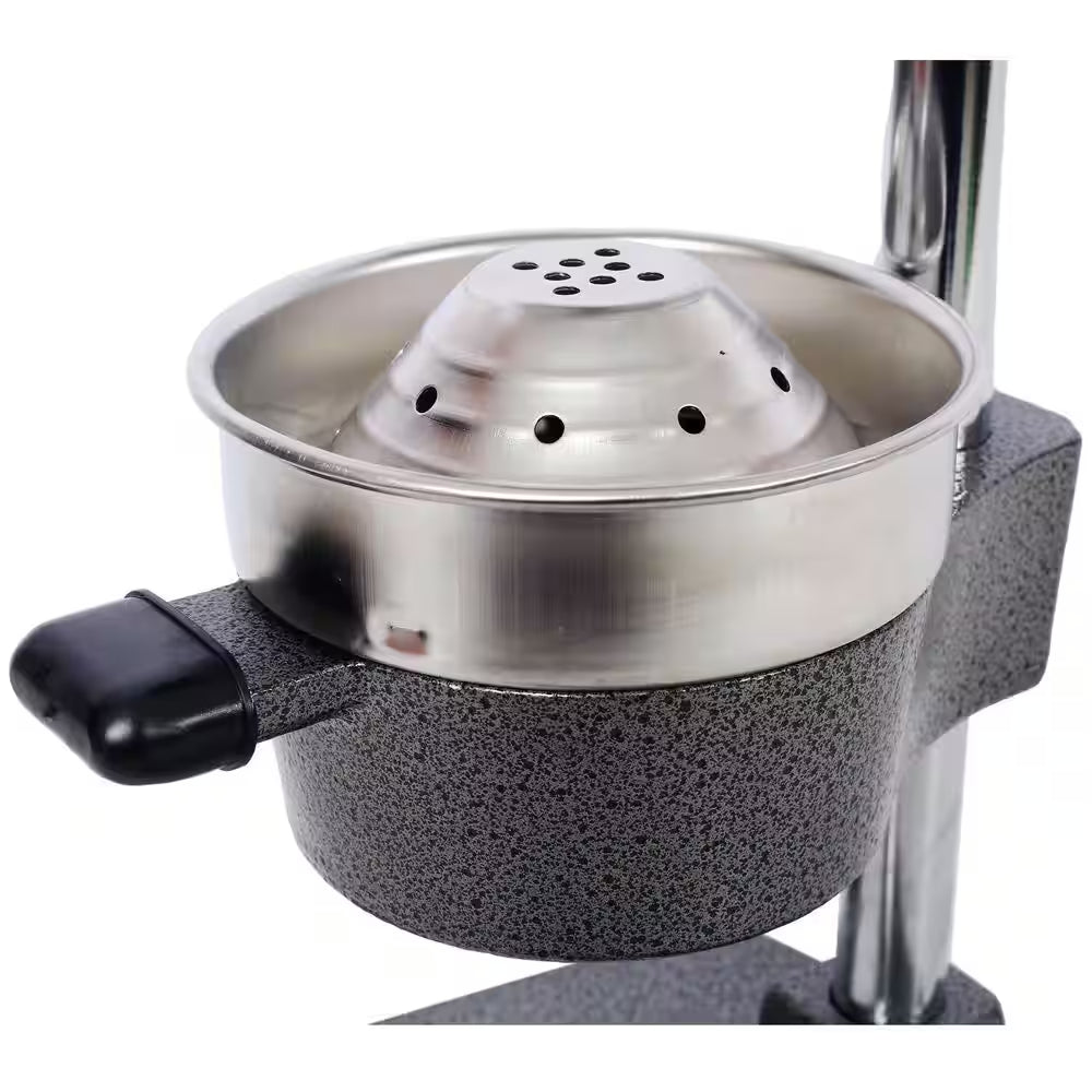 Gray Cast Iron Citrus Juicer, Manual Hand Press