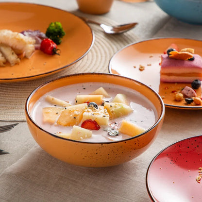 Aagman Dinnerware Set for Four Persons