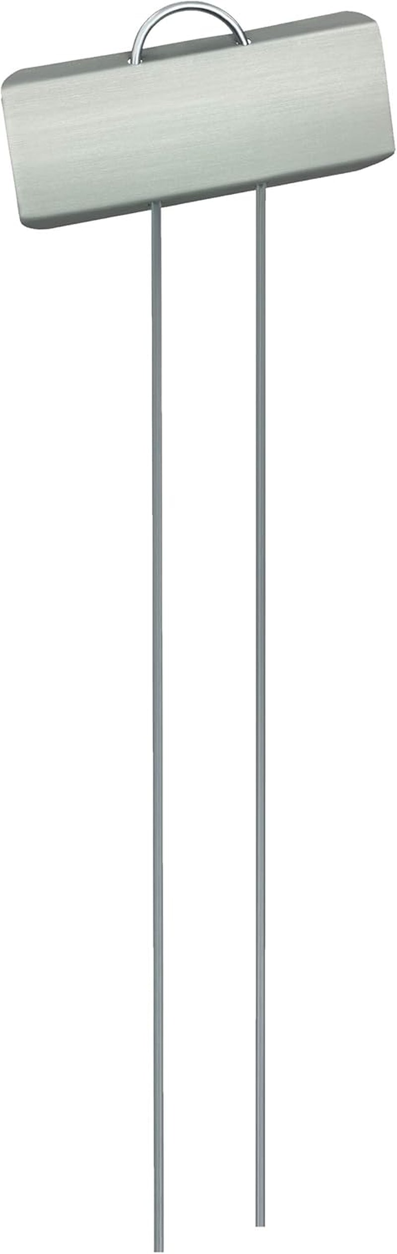 25-Pack Weatherproof Large Zinc Metal Plant Labels - 11.5" Height with 3.5" x 1.25" Label Area