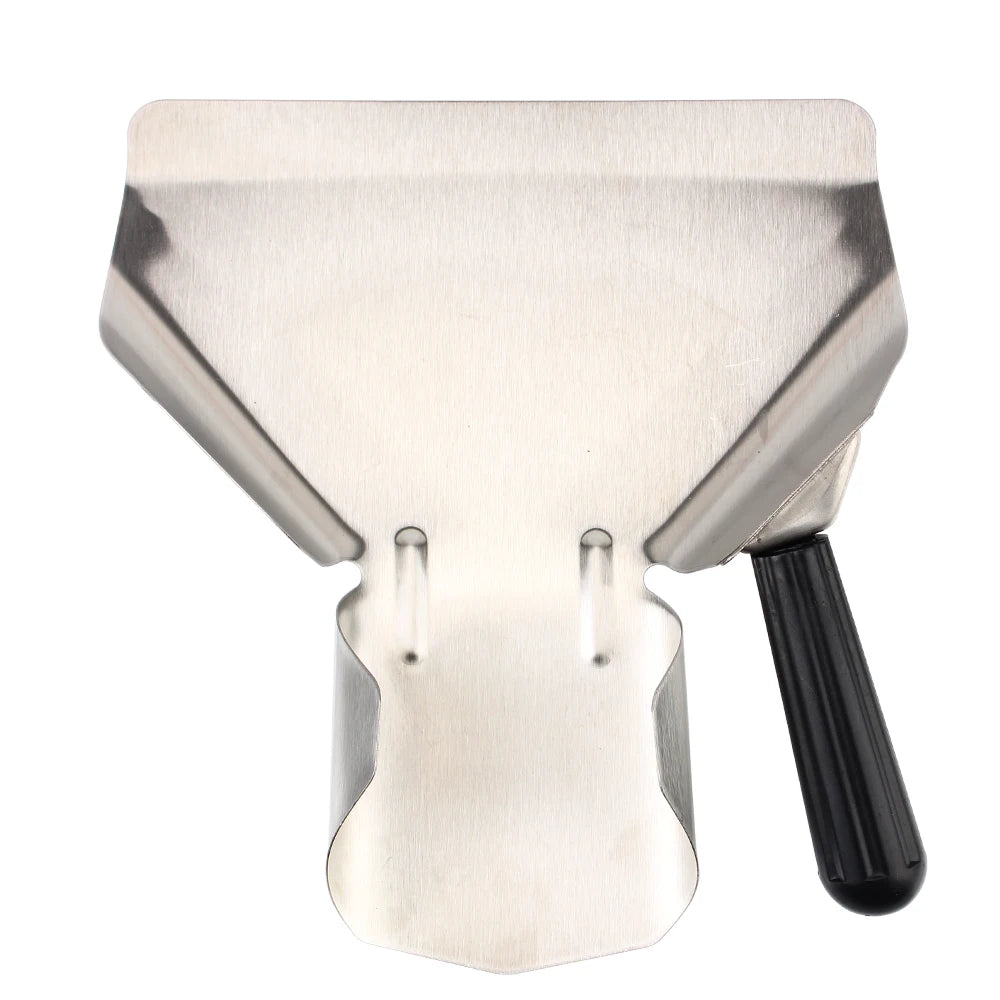 Professional Stainless Steel Baking Tool and Serving Shovel for Popcorn, Hamburgers, and French Fries
