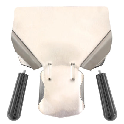 Professional Stainless Steel Baking Tool and Serving Shovel for Popcorn, Hamburgers, and French Fries