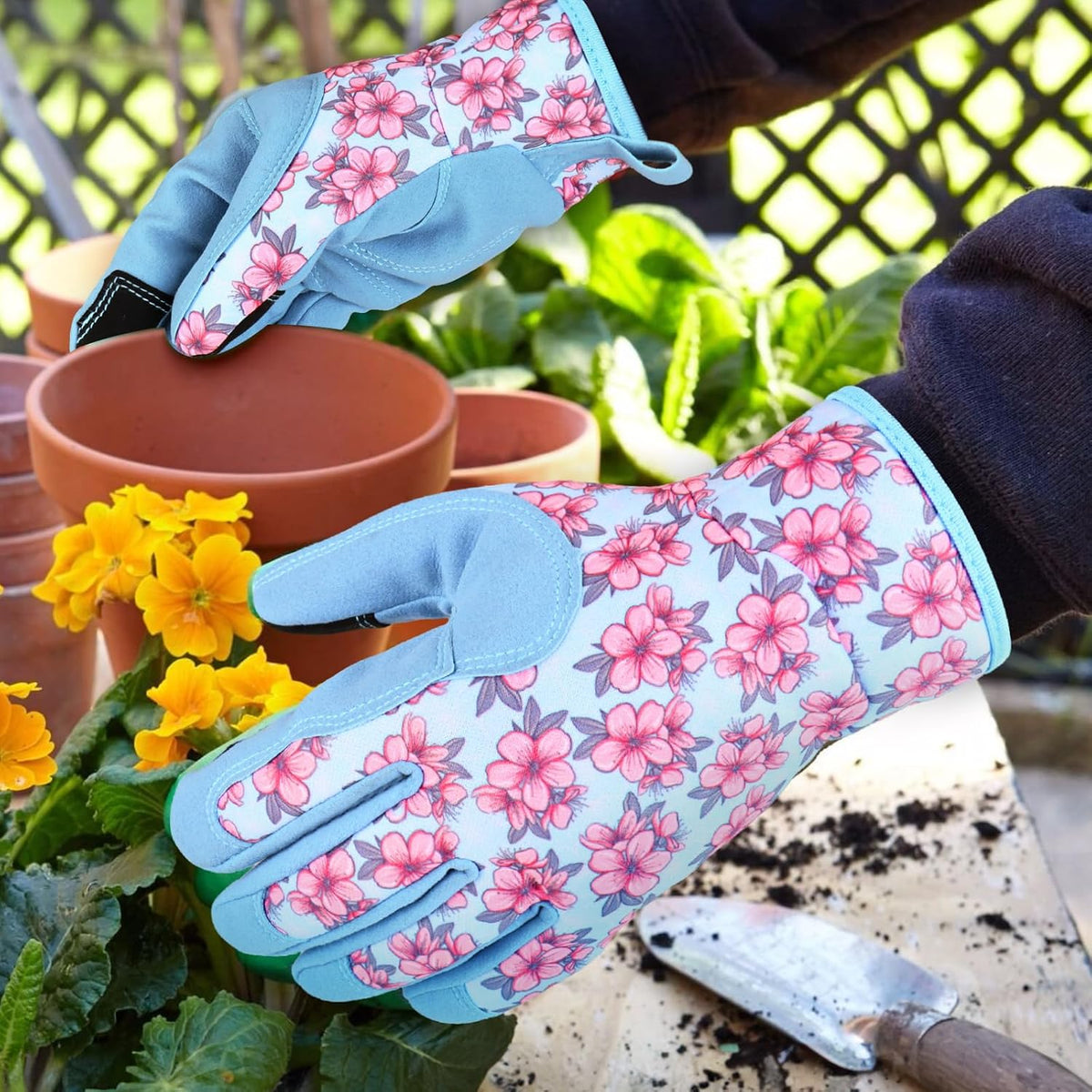Premium Gardening Gloves with Flexible and Breathable Design, Perfect Gift for Women, Machine Washable