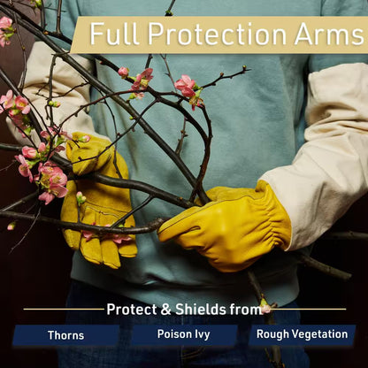 Long Gardening Gloves for Petite Hands - Professional Quality
