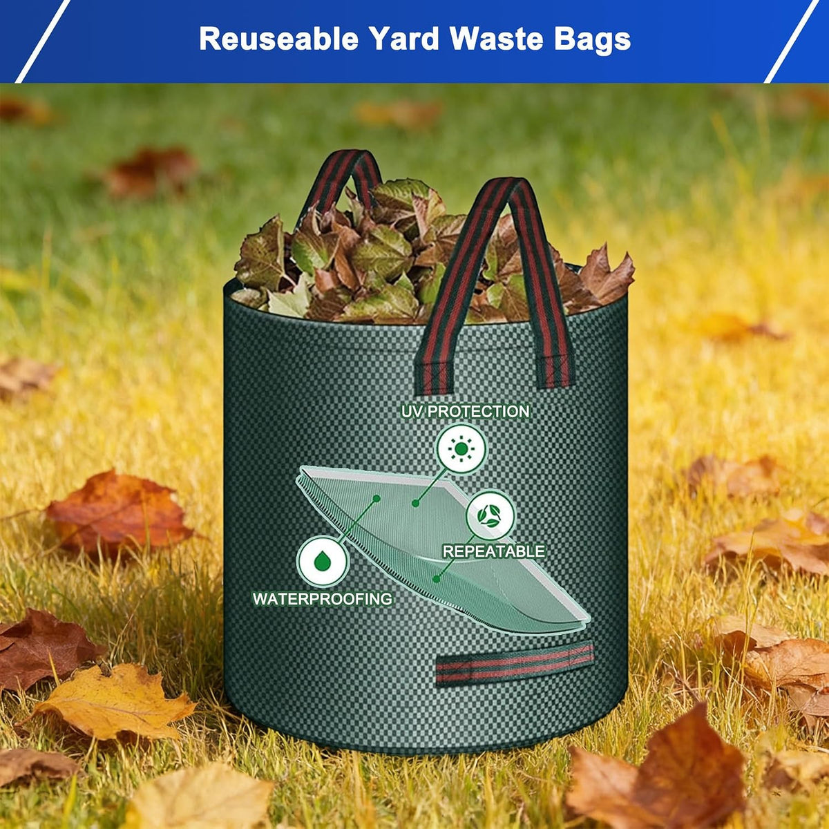 Stainless Steel Chicken Coop Waste Management Tool with Adjustable Handle and Reusable Bags