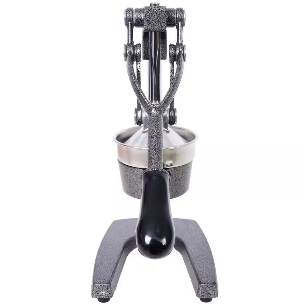 Gray Cast Iron Citrus Juicer, Manual Hand Press
