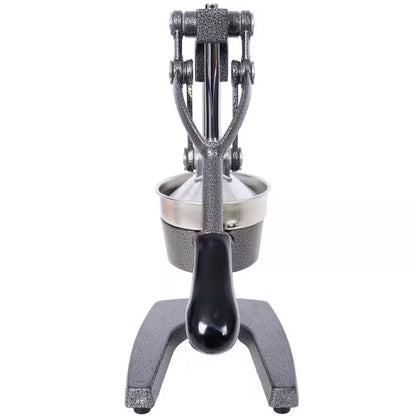 Gray Cast Iron Citrus Juicer, Manual Hand Press