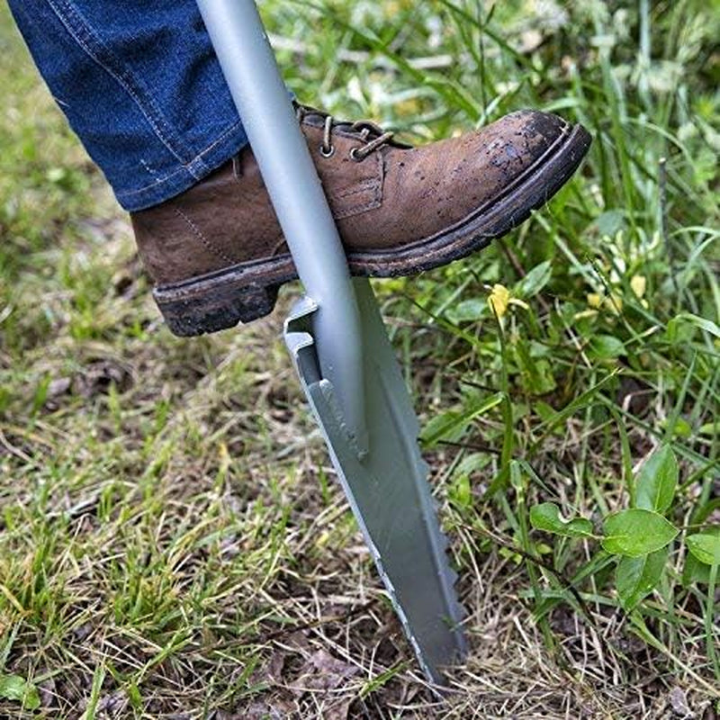 48-Inch Carbon Steel Garden Shovel and Saw Set