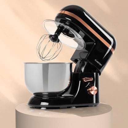 Bella Elegance 650W Electric Stand Mixer with 1.3-Gallon Stainless Steel Bowl, Multi-Function Grinder, Meat Mixer, Food Mixer, Dough Blender, and Beater with 6 Speed Settings for Easy Cleaning