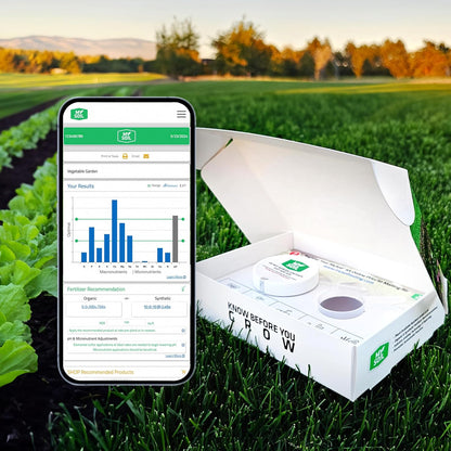 Myosoil Soil Test Kit: Comprehensive Nutrient and pH Analysis with Customized Recommendations for Optimal Lawn and Garden Health