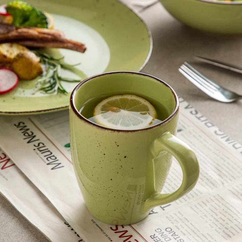 Aagman Dinnerware Set for Four Persons